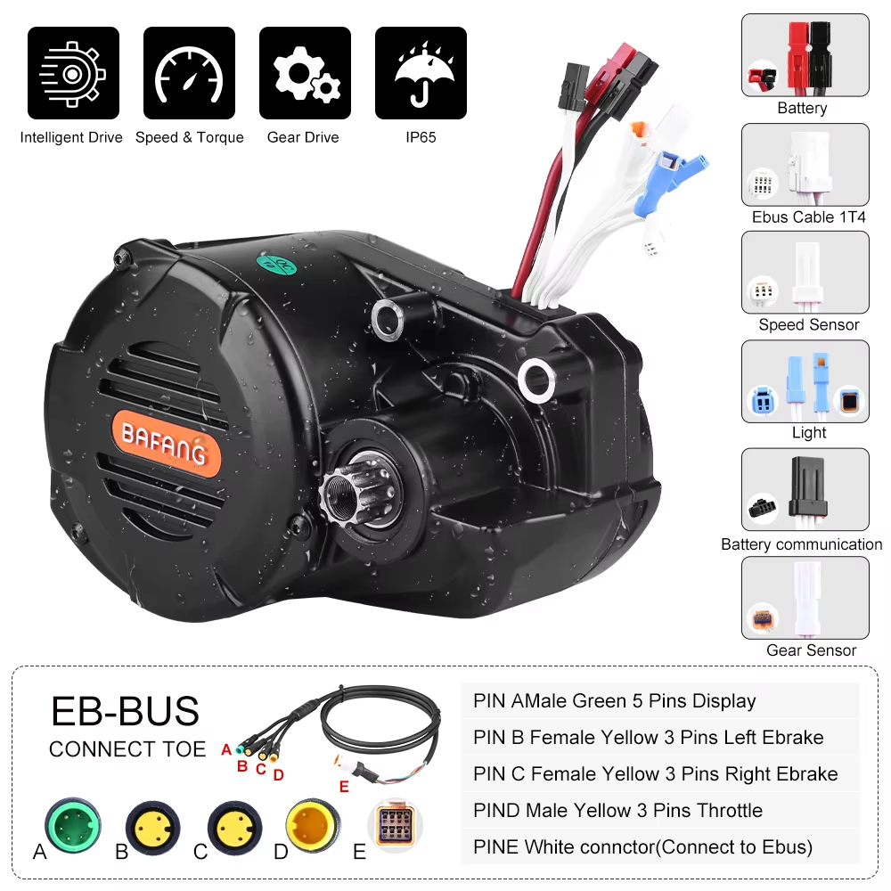 Eバイク用 Bafang M620 G510 48/52V  - Mid Drive Conversion Kit 1000W のレビューと価格